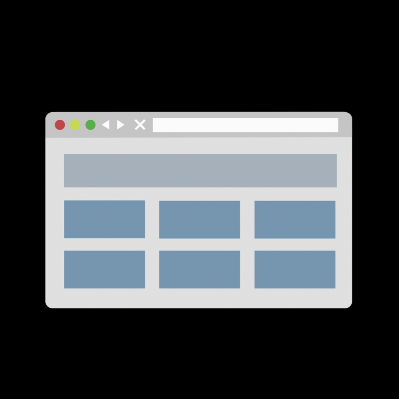 Browser window icon